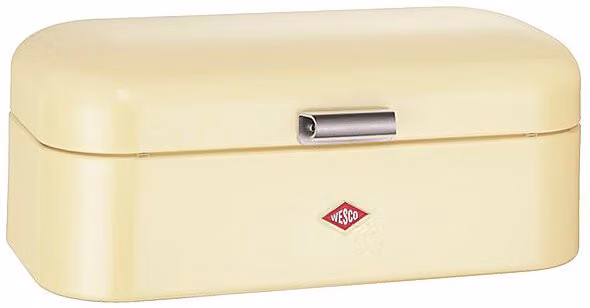 Panera Wesco Grandy de esmalte ventilada en color beige almendra An/P: 42 x 22 cm