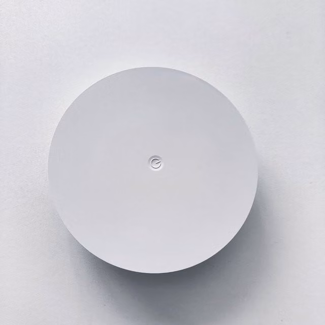 Aplique LED Recargable F-BRIGHT Redondo con Cambio de Tono y Control Táctil en Blanco o Negro