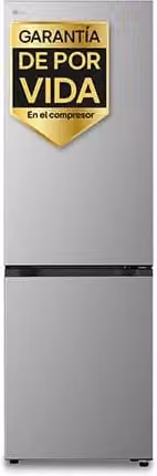 Frigorífico Combi LG GBBSJ1CCPY Serie 200 con DoorCooling+, 333 l, Inox antihuellas, color plata