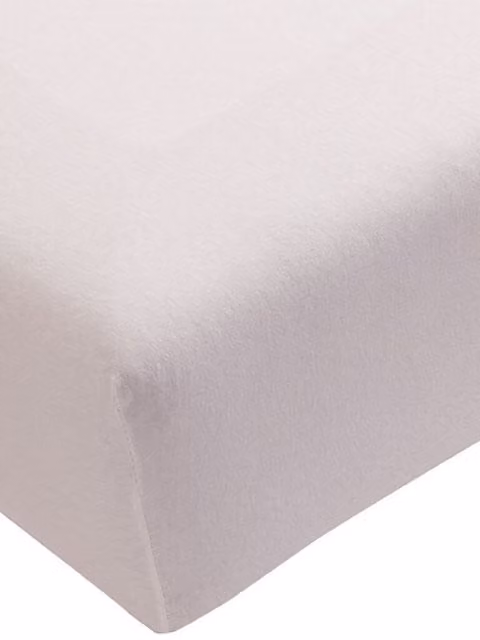 Sábana bajera de jersey de algodón BELLA DONNA de FORMESSE en color plata gris para adultos