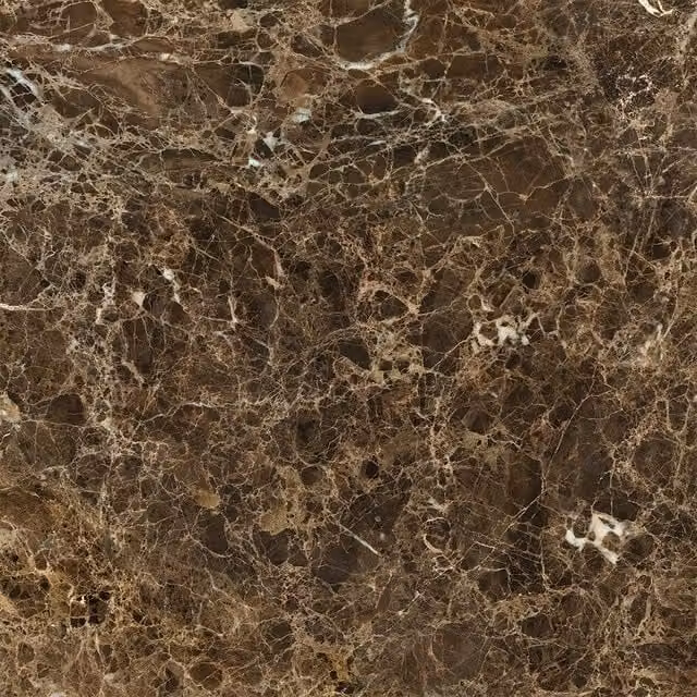 Gres porcelánico SO-TILES efecto mármol emperador marrón mate de 60 x 60 cm