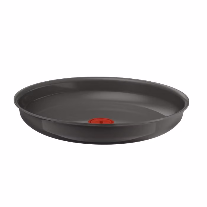 Sartén Tefal Ingenio Renew Ceram de 28 cm con revestimiento cerámico antiadherente, apilable y con mango extraíble, color gris