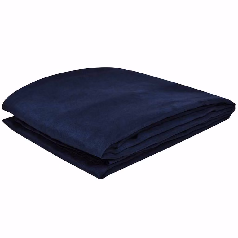 Funda para sofá vidaXL de microfibra en color azul, An: 270 cm, Al: 350 cm