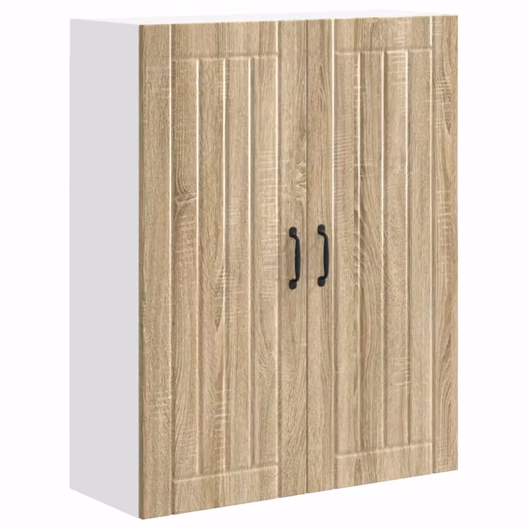 Armario de pared LUCCA de vidaXL para cocina, color marrón, An/P/Al: 80 x 31 x 100 cm