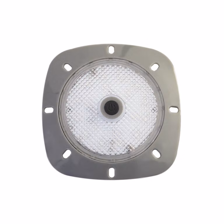 Faro LED magnético SeaMAID Notmad recargable por USB con luz RGB color gris para piscina y jardín