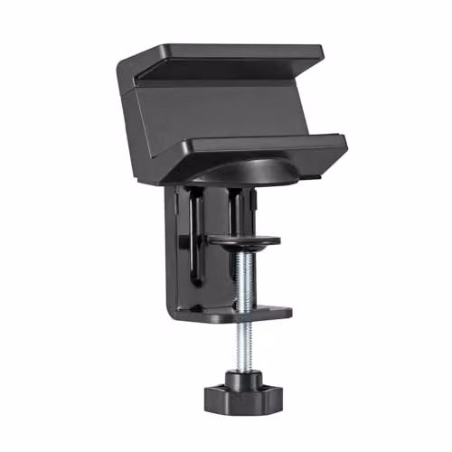 Soporte de mesa para regletas KIMEX en color negro