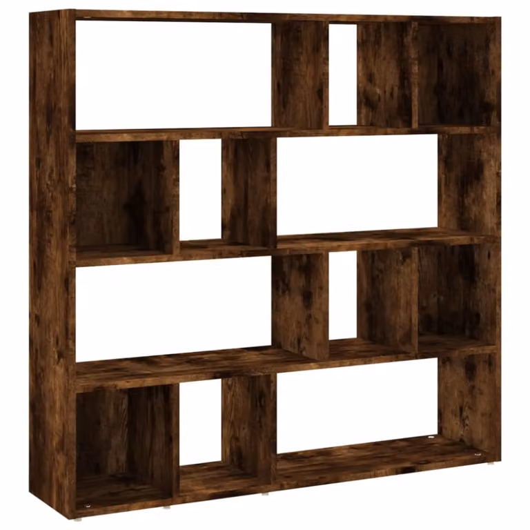 Estantería divisor de espacios Maison Chic en madera de roble color marrón An/P/Al: 105 x 24 x 102 cm