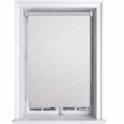 Estor térmico y oscurante BC-Agentur con estampado de naturaleza, An/P/Al: 80 x 150 cm, color gris, plata y blanco
