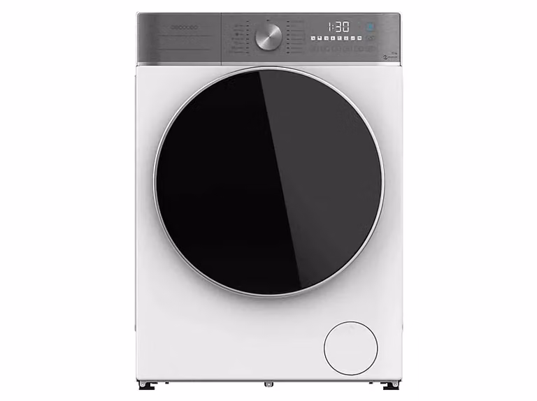 Lavadora de carga frontal Cecotec Bolero DressCode 10800 Inverter A, 10 kg, 1400 rpm, Blanco