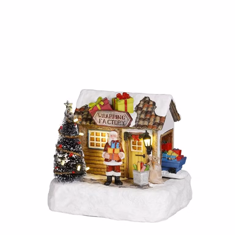 Pueblo navideño Luville Originals multicolor An/P/Al: 13 x 14 x 17 cm