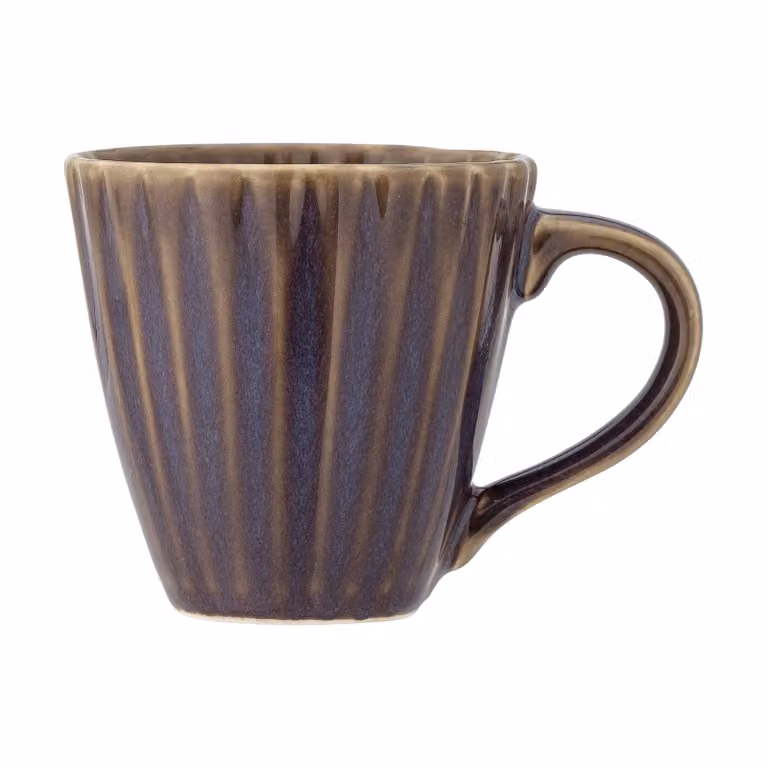 Taza de gres Bloomingville Latina color púrpura de 220 ml