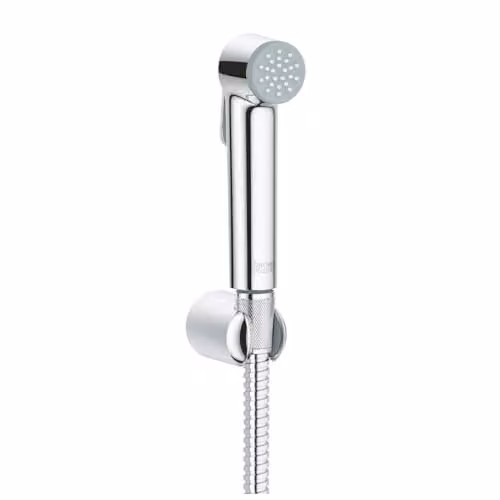 Juego de ducha completo Grohe Tempesta F Idroscopino 30 en acabado cromado y acero inoxidable para montaje en pared