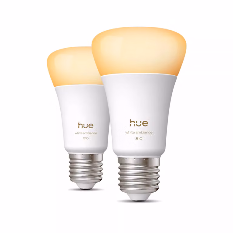 Bombilla Inteligente Philips Hue White Ambiance LED A60 con casquillo E27 y regulación de intensidad