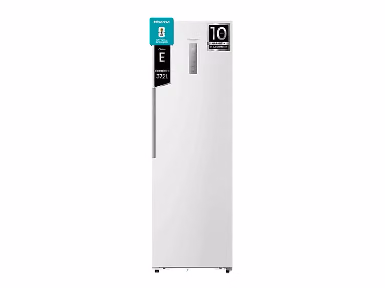 Frigorífico una puerta Hisense RL3K370SEWE No Frost con Wi-Fi y App Control, Blanco, 372 l, Altura: 185,6 cm