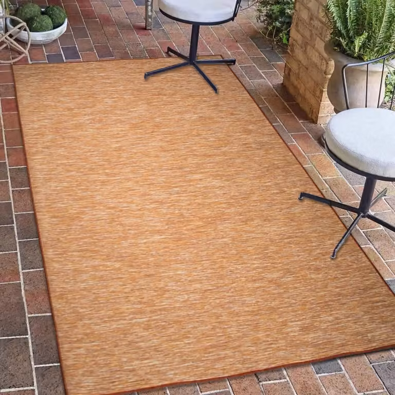Alfombra reversible Teppich-Traum para interior y exterior con apariencia de sisal en color terra, An/P: 60 x 100 cm