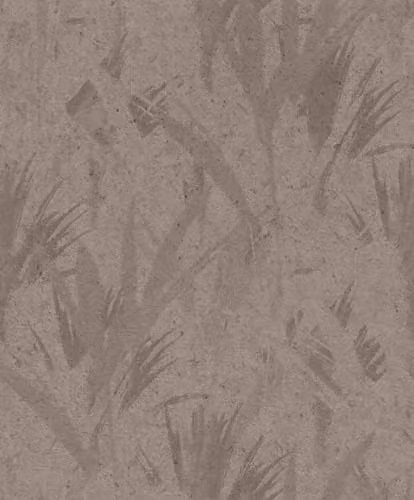 Papel pintado no tejido Rasch A.S. Création Concrete con diseño industrial abstracto en colores gris y marrón (An/Al: 10,05 x 0,53 m)