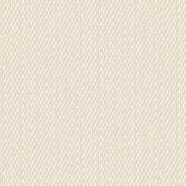 Papel pintado vinílico e-Delux GmbH con textura abstracta y acabado satinado en color blanco y beige, superficie de 5,33 m2