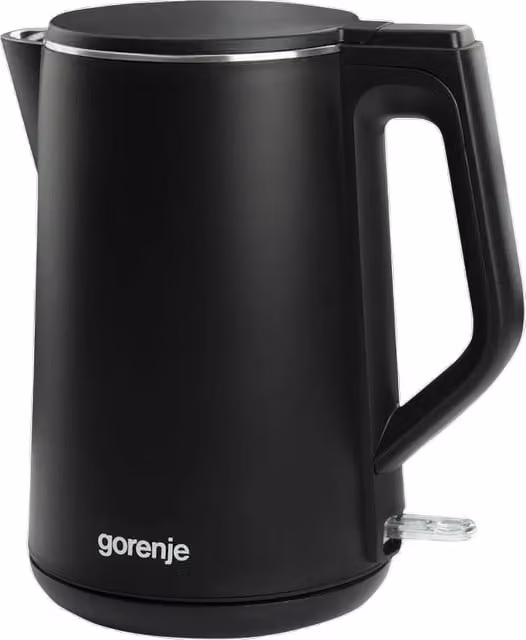 Hervidor eléctrico Gorenje K15DWBK de 1,5 l con 2200 W en color negro