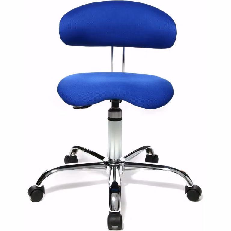 Silla de oficina TOPSTAR para adultos en color azul y multicolor con acabado mate