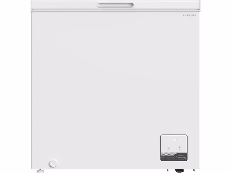 Congelador horizontal Infiniton CH-15H86WEH de 142 l con tecnología Dual System y cierre de seguridad en color blanco