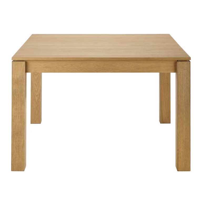 Mesa de comedor extensible de roble Maison du Monde de 120 a 180 cm