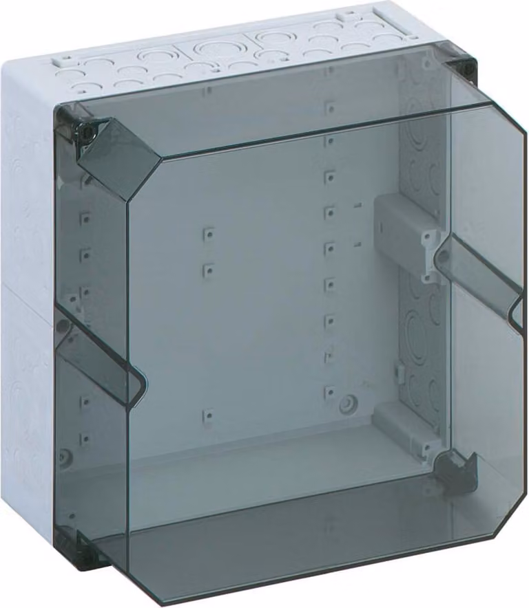 Caja estanca Spelsberg AKL2-TH con tapa transparente y cuerpo gris