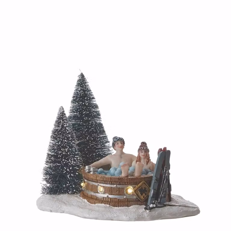 Pueblo navideño LuVille Originals multicolor An/P/Al: 11 x 10 x 13 cm