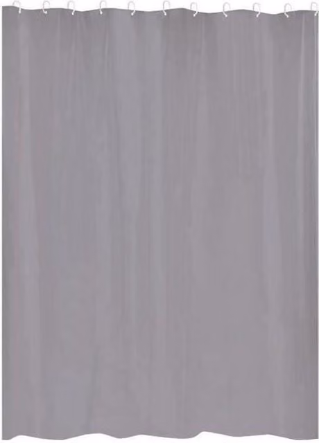 Cortina de ducha Gelco First de color gris, An/Al: 180 x 200 cm