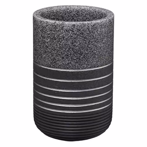 Maceta para cepillos de dientes 5five Simply Smart en color gris piedra