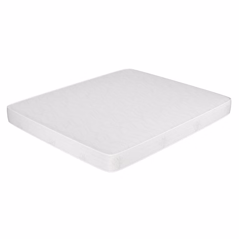 Colchón plegable MiaSuite Waterfoam de gel con aloe vera en color blanco, An/P/Al: 200 x 160 x 14 cm