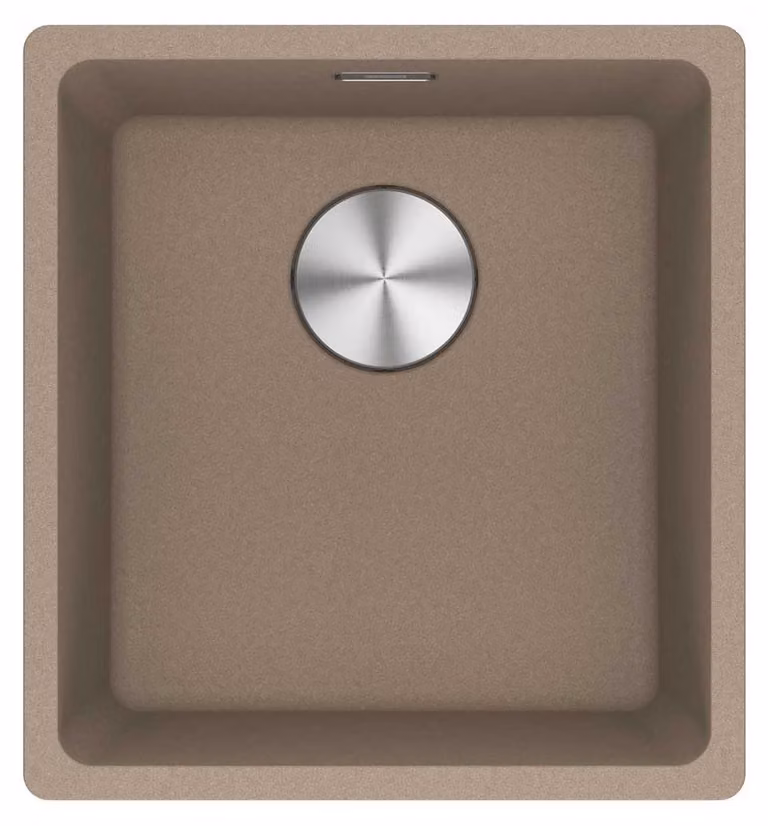 Fregadero encastrado Franke Maris MRG 210-37 de fragranito en color Cachemira con control manual An/P/Al: 43,3 x 40,3 x 40,3 cm
