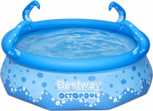 Piscina hinchable infantil Bestway de aro azul An/P/Al: 274 x 274 x 76 cm