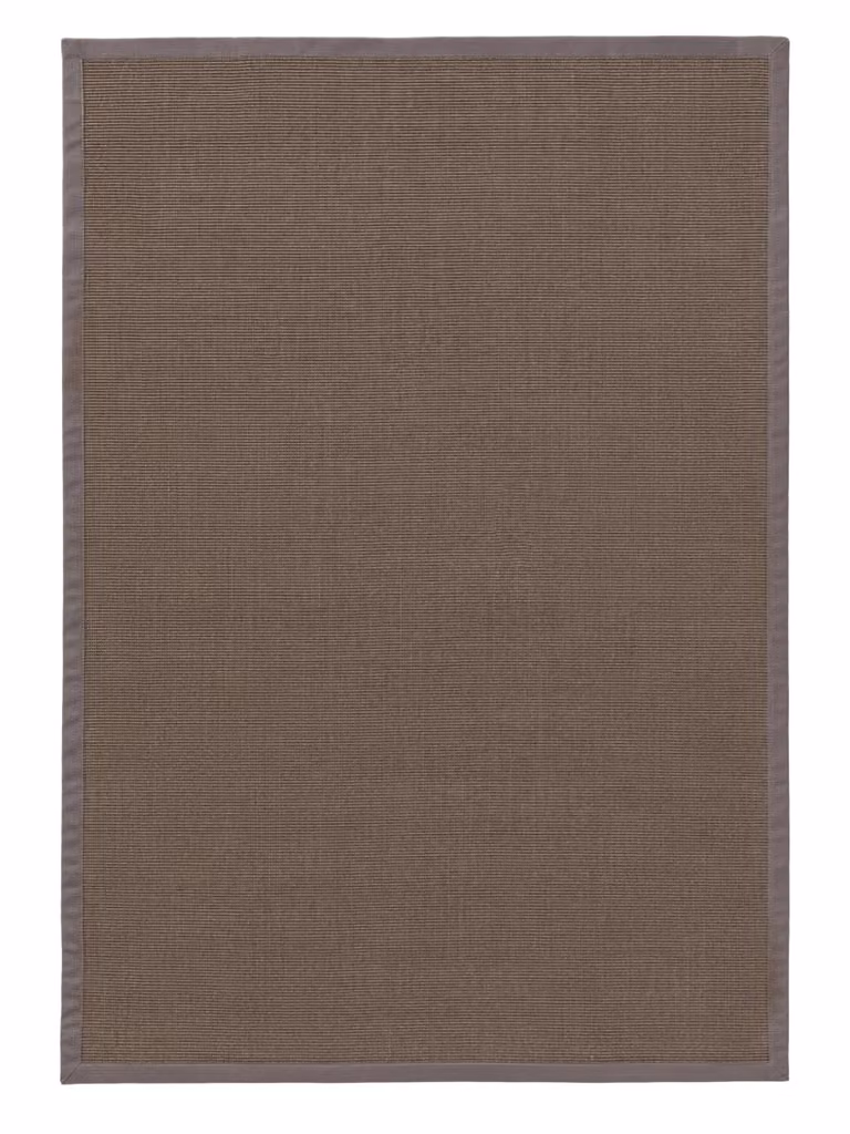 Alfombra de sisal y yute Benuta gris de forma rectangular An/P: 120 x 180 cm