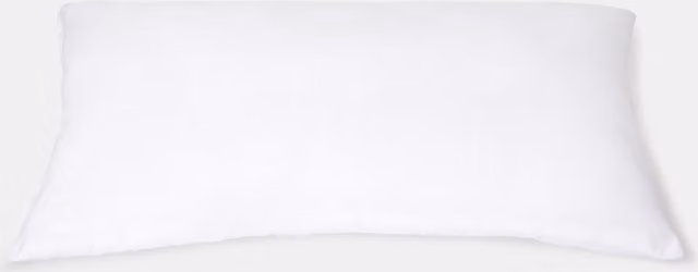 Relleno de almohada rectangular Cotton Juice Baby Home para bebés en color blanco