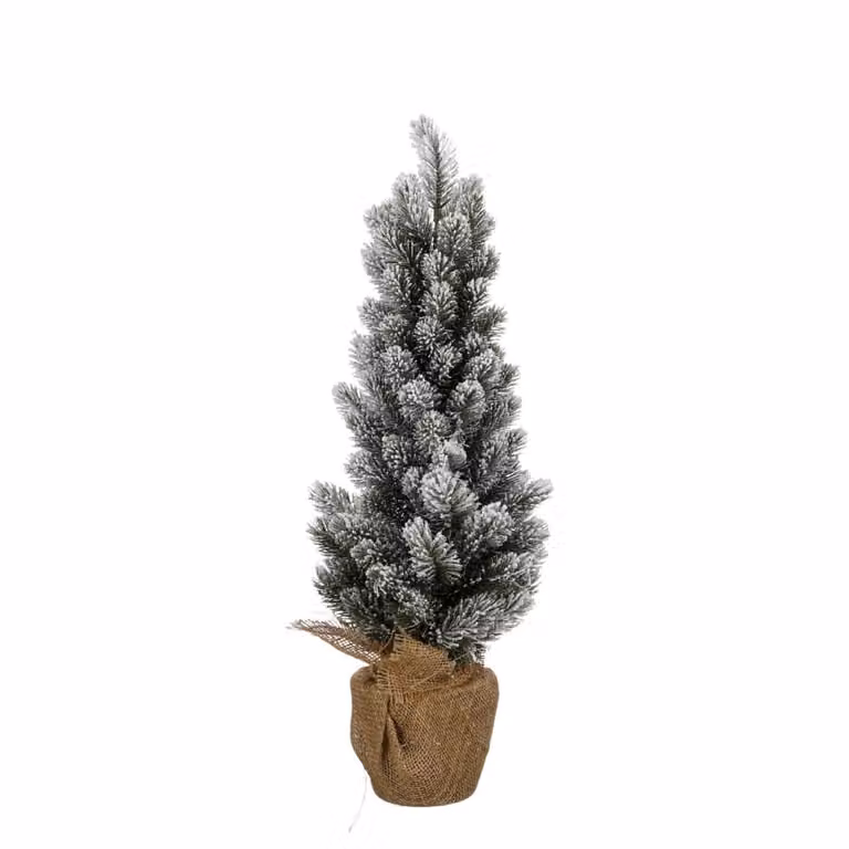 Árbol de Navidad decorativo de mesa House of Seasons, color verde, Al 60 cm x An 30 cm x P 30 cm
