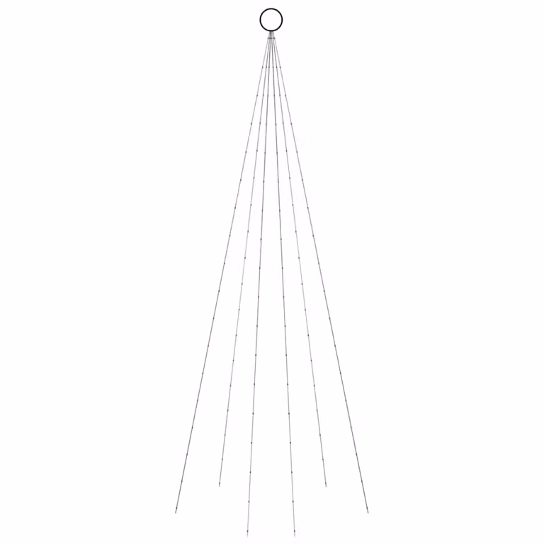 Árbol de Navidad con 108 LED de colores vidaXL, Altura: 180 cm