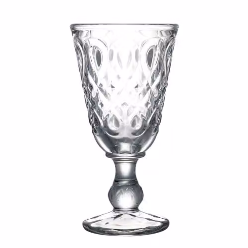 Juego de 6 copas de vino Lyonnais de La Rochére, cristal transparente, 230 ml