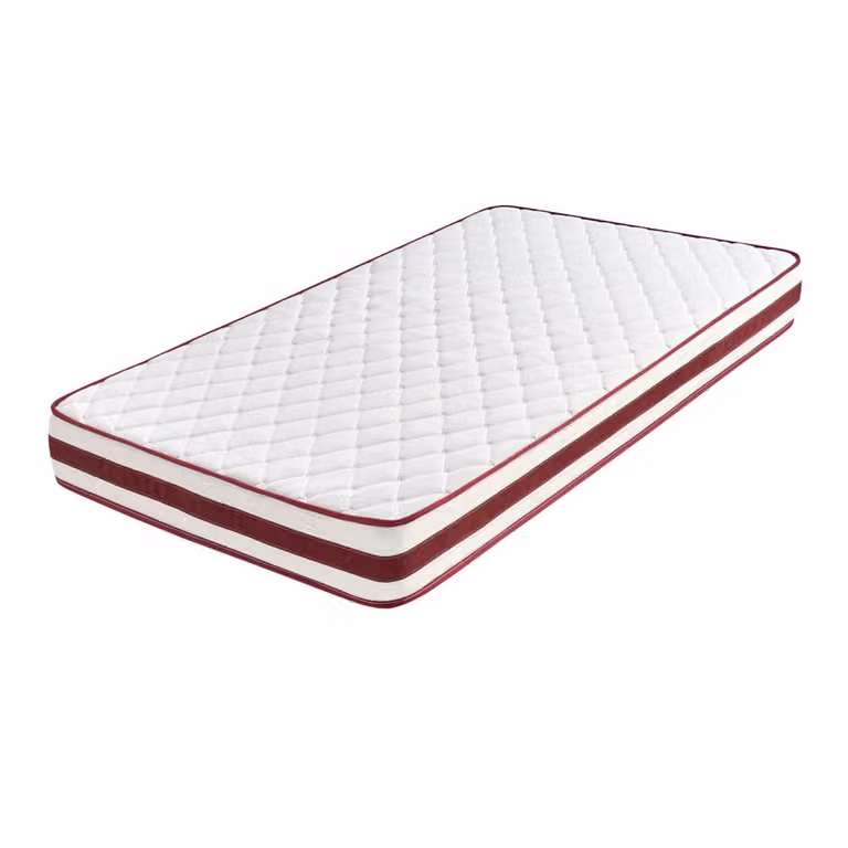 Colchón de espuma viscoelástica Moonia Supersoft First Class Edition en color blanco, An/P: 90 x 190 cm, Altura: 21 cm