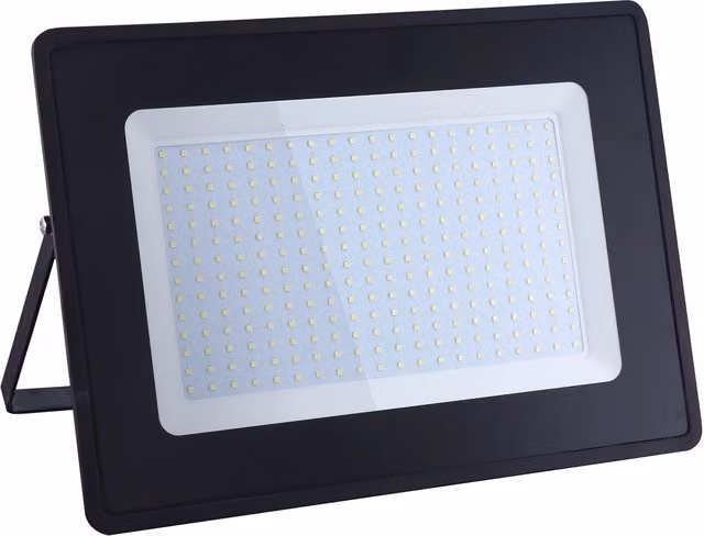 Proyector LED Ledbox de 200W con luz blanco cálido y protección IP65 para exterior
