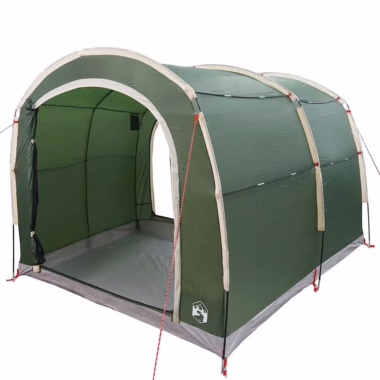 Tienda de campaña verde vidaXL de poliéster impermeable An/P/Al: 268 x 240 x 191 cm