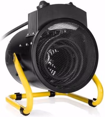 Calefactor de ventilador industrial Tristar KA-5061 de 3000 W en color negro