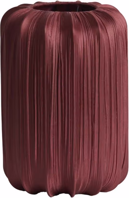 Pantalla de lámpara textil roja de Light & Living para casquillo E27, Diámetro: 20 cm