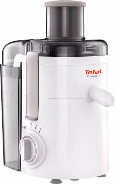 Exprimidor eléctrico de cítricos Tefal Frutelia de 350W con capacidad de 0,95l en color blanco y acabado en plástico