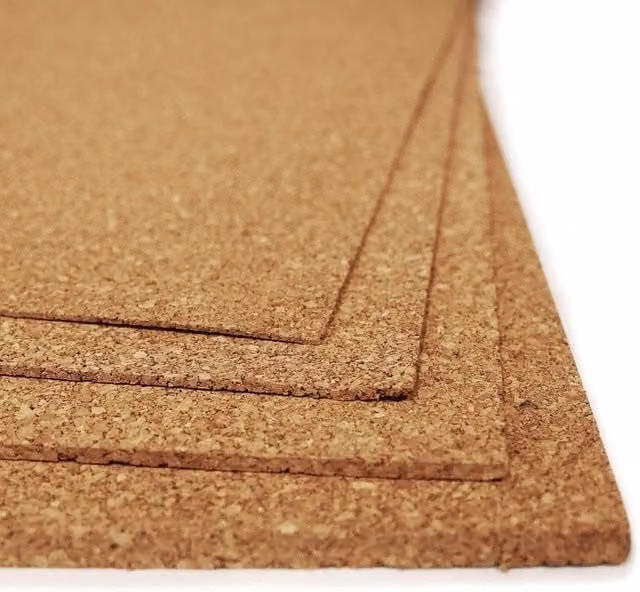Rollo de corcho natural Floordirekt para aislamiento acústico y térmico, color marrón, An/P: 100 x 600 cm, espesor: 2 mm