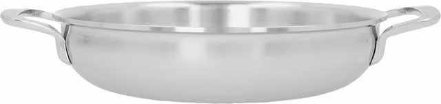 Sartén Multifunction 7 Demeyere de acero inoxidable con 2 asas, Diámetro: 24 cm, Plata