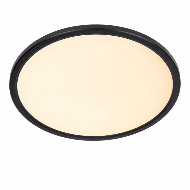 Lámpara de techo LED Lucide multicolor con control remoto y regulable para baño