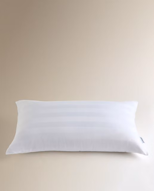 Almohada de fibra hueca El Corte Inglés Confort Alta, firme y reguladora del clima, color blanco, An/P/Al: 70 x 40 x 40 cm