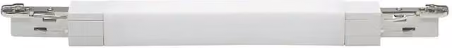 Conector flexible para carril URail de Paulmann, color blanco, Largo: 22,7 cm