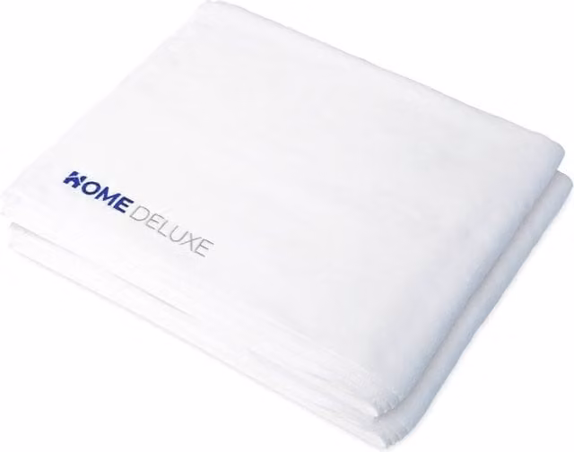 Juego de 2 toallas para sauna Home Deluxe en color blanco, An/P: 80 x 200 cm