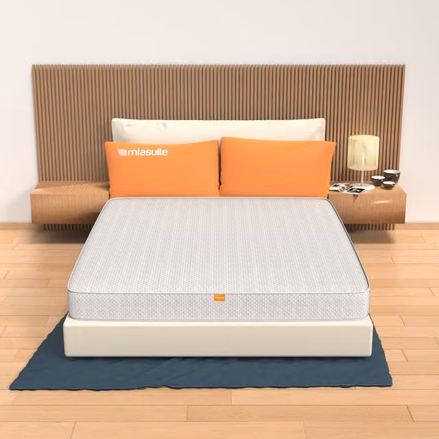 Colchón Plegable MIASUITE de Espuma Cold Foam Blanco An/P/Al: 170 x 190 x 14 cm